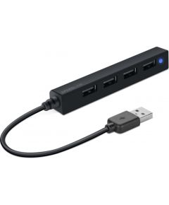 Speedlink USB-хаб Snappy Slim 4 порта (SL-140000-BK)