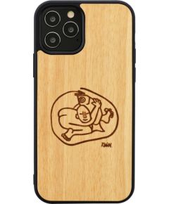 MAN&WOOD case for iPhone 12 Pro Max child with fish