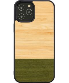 MAN&WOOD case for iPhone 12 Pro Max bamboo forest black