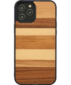 MAN&WOOD case for iPhone 12 Pro Max sabbia black