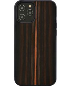 MAN&WOOD case for iPhone 12 Pro Max ebony black