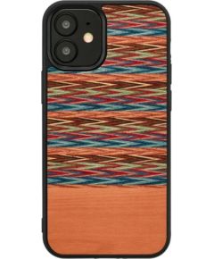 MAN&WOOD case for iPhone 12 mini browny check black