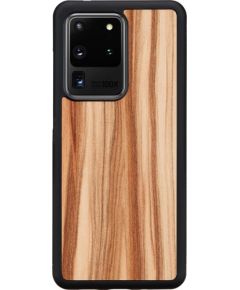 MAN&WOOD case for Galaxy S20 Ultra cappuccino black