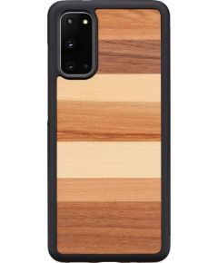 MAN&WOOD case for Galaxy S20 sabbia black