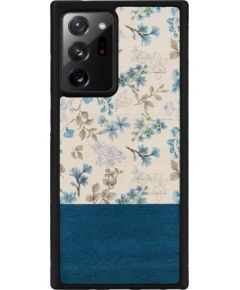 MAN&WOOD case for Galaxy Note 20 Ultra blue flower black