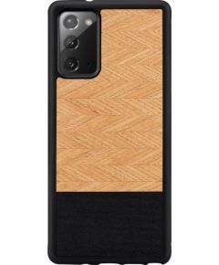 MAN&WOOD case for Galaxy Note 20 herringbone nero black