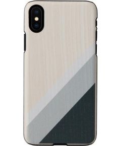 MAN&WOOD SmartPhone case iPhone X/XS gray suit black