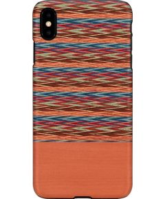 MAN&WOOD SmartPhone case iPhone X/XS browny check black
