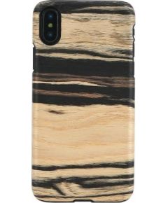 MAN&WOOD SmartPhone case iPhone X/XS white ebony black