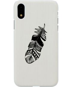 MAN&WOOD SmartPhone case iPhone XR indian white