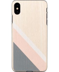 MAN&WOOD SmartPhone case iPhone XS Max pink suit black