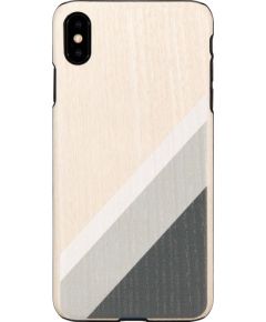 MAN&WOOD SmartPhone case iPhone XS Max gray suit black