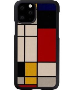 MAN&WOOD SmartPhone case iPhone 11 Pro mondrian wood black