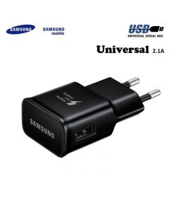 Samsung EP-TA20EBE Adaptīvs - Universāls 15W Lādētājs USB 2A Ligzdas Galaxy S8 / Galaxy S8 Plus  Melns (OEM)