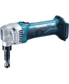 Makita DJN161Z 18V metāls-1.6mm, nerūsējošais tērauds-12mm, Akumulatora Izciršanas iekārta, Bez akum. un lādētāja