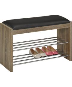 Shoe rack BENO dark brown