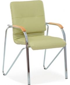 Konferenču krēsls NOWY STYL SAMBA ULTRA Chrome ECO-13, , koka rokturi
