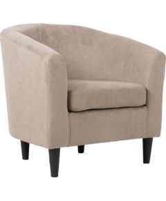 Atpūtas krēsls WESTER 76x68,5xH74cm, gaiši - brūns audums
