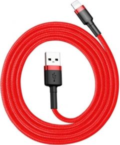 Baseus Cafule Cable USB Lightning 2A 3m (Red)