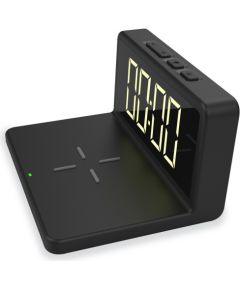 Platinet alarm clock + wireless charger 5W (45101)