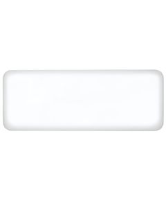 Mill Steel IB1200DN Panel Heater, 1200 W, Suitable for rooms up to 18 m², Number of fins Inapplicable, White