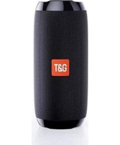 Omega T&G TG-117 Bluetooth Skaļrunis / Micro SD / AUX / 12W / IPX6 / Melns