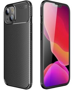 Mocco Trust Armored Shockproof Carbon чехол для Apple iPhone 13 Pro Черный