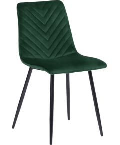 Ēdamistabas krēsls BRIE tumši zaļš