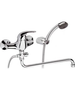 Daniel Vannas maisītājs SERENA ar garo S-veida snīpi Vannas maisītāji krāni