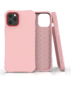 Fusion Solaster Back Case Silikona Aizsargapvalks Apple iPhone 12 Pro Max Rozā