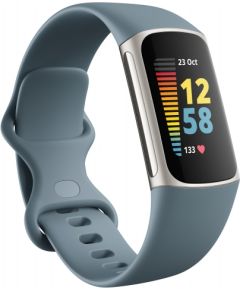 Fitbit Charge 5, steel blue/platinum