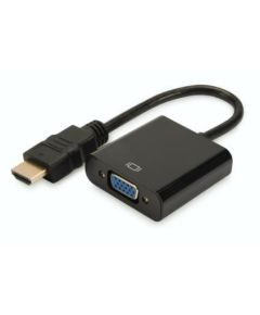 Digitus Audio-Video Adapter HDMI type A to VGA, FHD, audio 3.5mm MiniJack