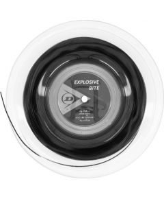 Dunlop Струны для тенниса Explosive Bite 1,32mm 16G 200m Monofilament 3 Edges Черный