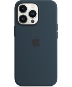 Apple iPhone 13 Pro Silicone Case with MagSafe Abyss Blue Oriģinālie maciņi
