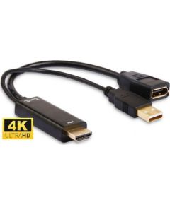 Adapter AV MicroConnect HDMI - DisplayPort + USB-A (HDMDPP1)