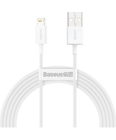 Baseus CALYS -C02 Superior vads USB - Lightning 2,4A / 2 m balts