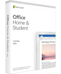 Microsoft Office Home & Student 2019 - 1 PC/MAC - DE - Box