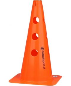 Marķēšanas konuss Orange cone with holes 37.5 cm