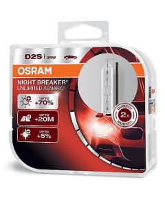 OSRAM Xenarc Night Breaker Unlimited D2S Xenon HID Car Bulbs