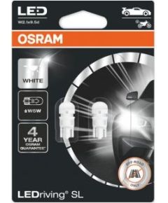 Osram spuldžu komplekts W5W  Cool White BLI 2gab.