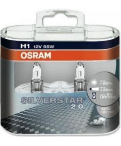 Osram Spuldze H1 Silverstar BOX 2 gab.