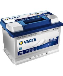 AKUMULATORS VARTA BLUE EFB N70 12V 70AH 760A (EN) 760X175X190 - +