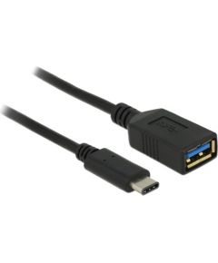 KAB Adapter USB-C > USB3.1 (ST-BU) 0,15m DeLOCK Black