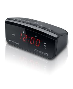 Muse Clock radio PLL M-12CR Black, Alarm function