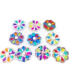 Antistresā rotaļlieta spinners Fidget Toys Simple Dimple Pop dažādas PI_SPINNERS-8