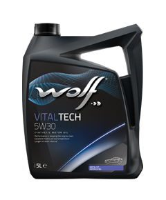 Wolf VITALTECH 5W30 5L API SL/CF, ACEA A3/B4-12