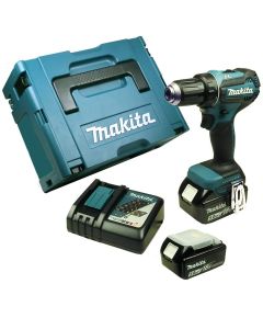 Makita DDF485RTJ Akumulatora urbjmašīna, 18 V, 2x 5,0 Ah Li ion, 50/25 Nm, 1,7kg, LED, BL motors