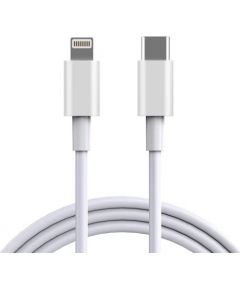 Goodbuy Lightning -> USB -C kabelis 18W / 100 cm balts