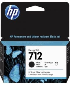 HP Ink No.712 Black (3ED70A)