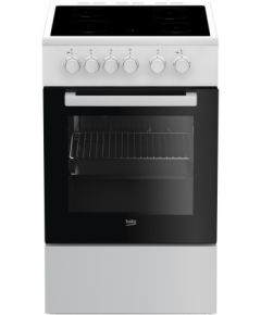 Beko FSS57000GW Elektriskā plīts ar keramisko virsmu 50cm